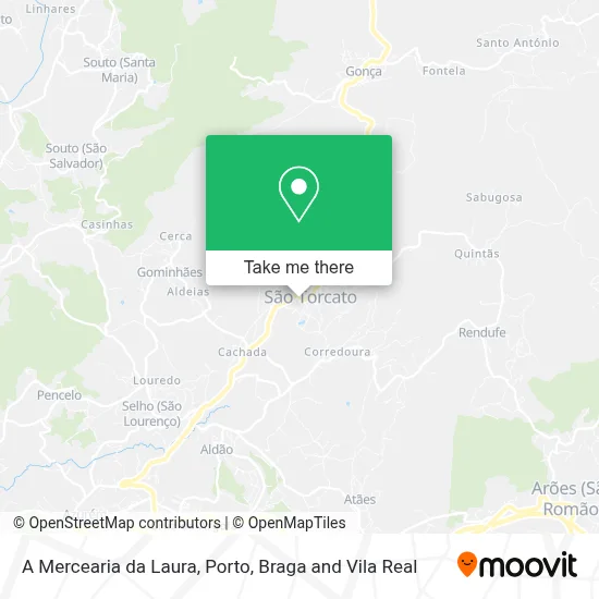 A Mercearia da Laura map
