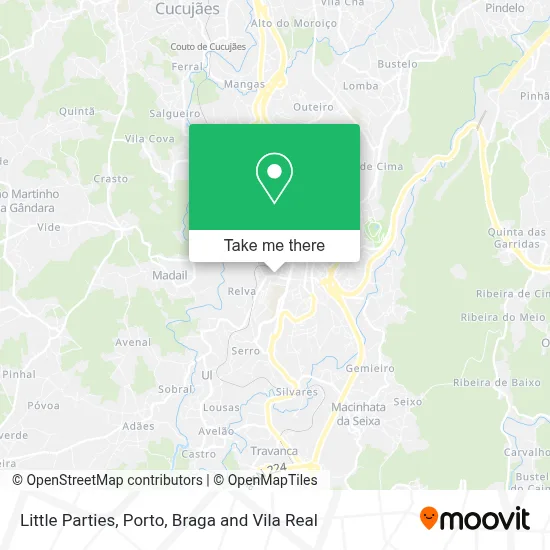 Little Parties map