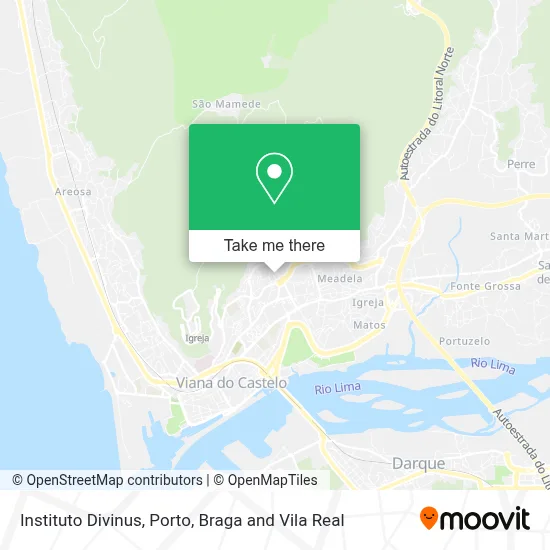 Instituto Divinus map