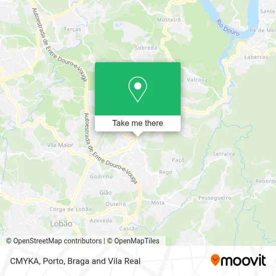 CMYKA map