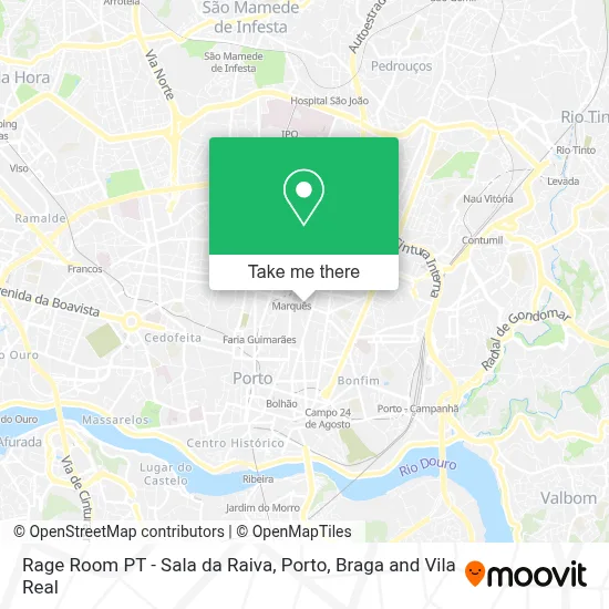 Rage Room PT - Sala da Raiva map