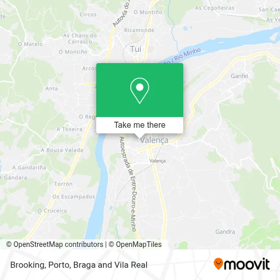Brooking map
