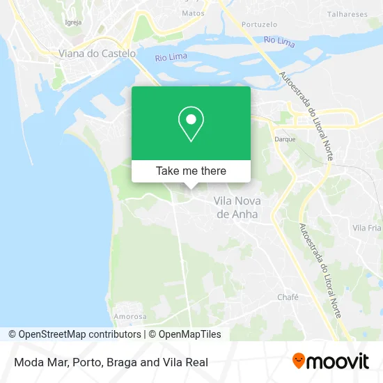 Moda Mar map