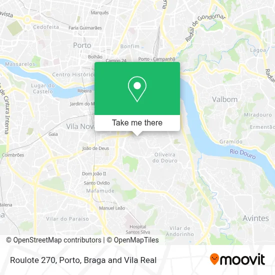 Roulote 270 map