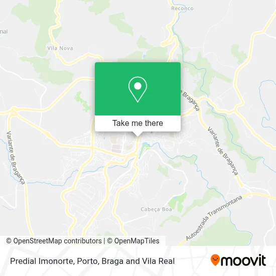 Predial Imonorte map