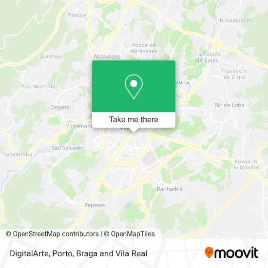 DigitalArte map