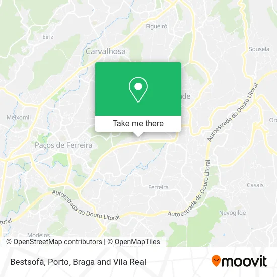 Bestsofá map
