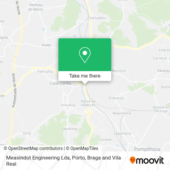 Measindot Engineering Lda map