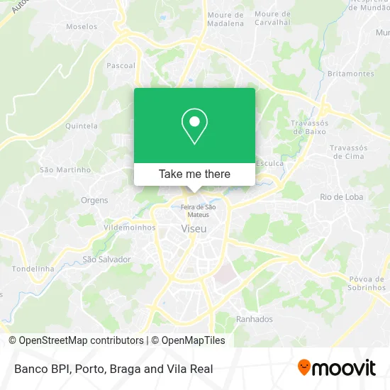 Banco BPI map