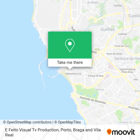 E Feito Visual Tv Production map