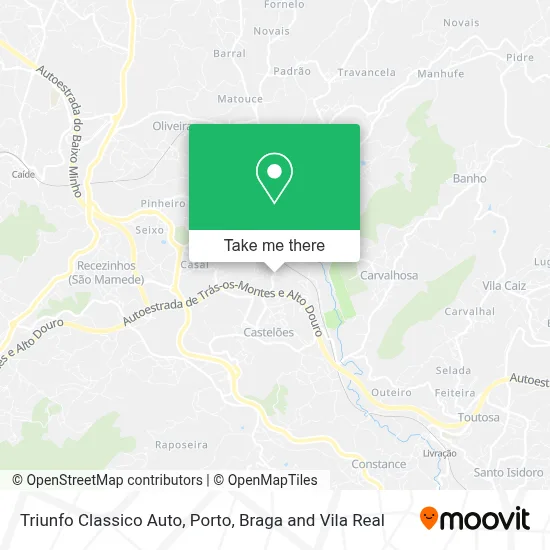 Triunfo Classico Auto map
