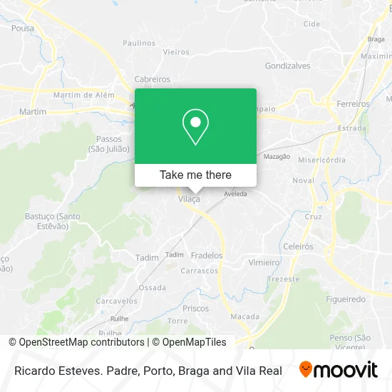 Ricardo Esteves. Padre map