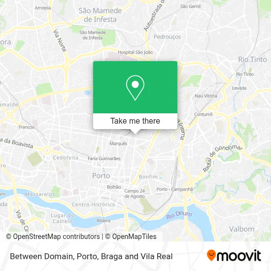 Between Domain map
