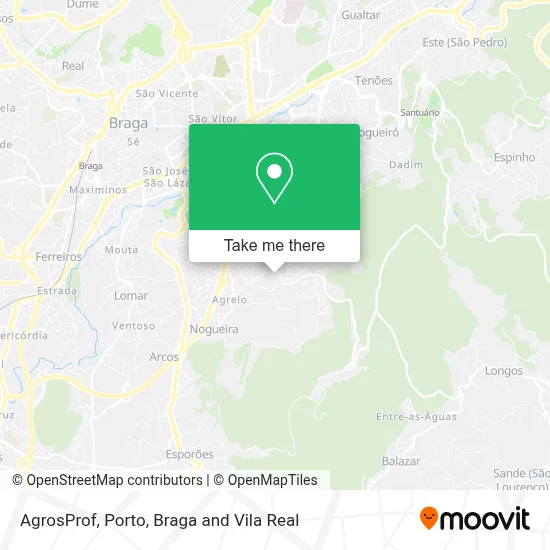 AgrosProf map