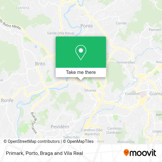 Primark map