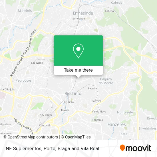 NF Suplementos map