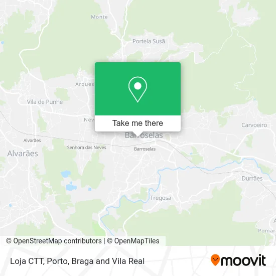 Loja CTT map