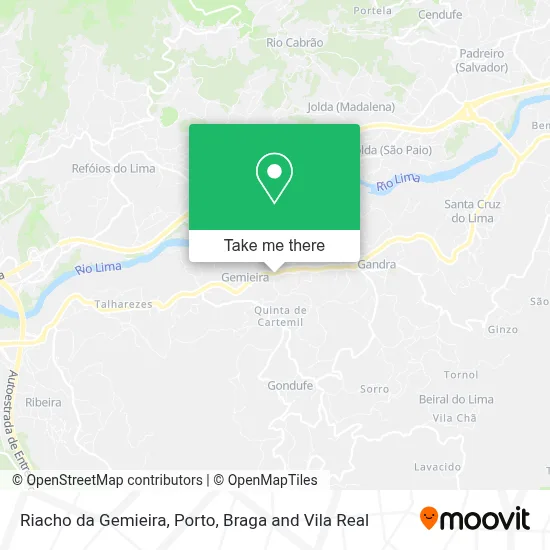 Riacho da Gemieira map