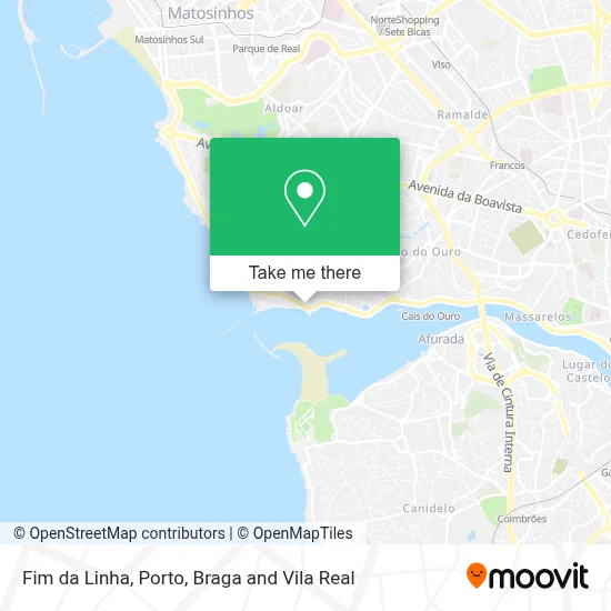 Fim da Linha map
