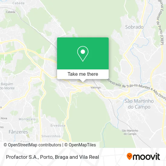 Profactor S.A. map