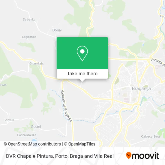DVR Chapa e Pintura map