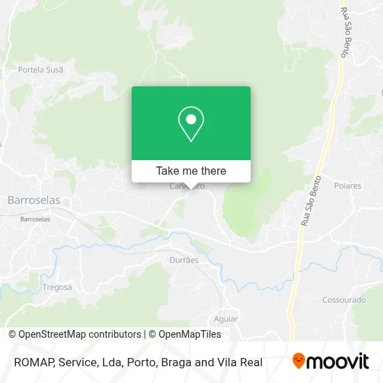 ROMAP, Service, Lda mapa