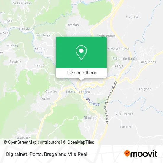 Digitalnet map