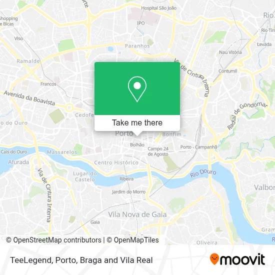 TeeLegend map