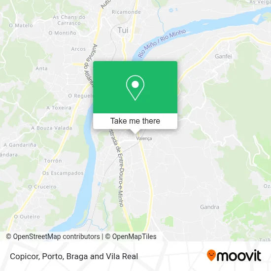 Copicor map