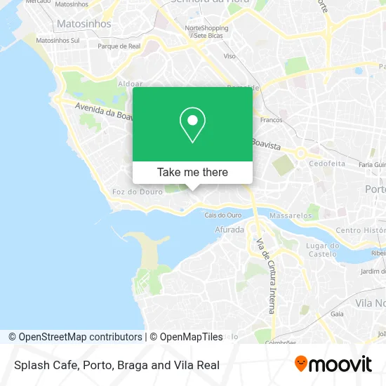 Splash Cafe map