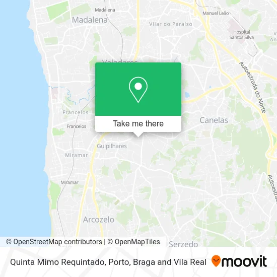 Quinta Mimo Requintado map