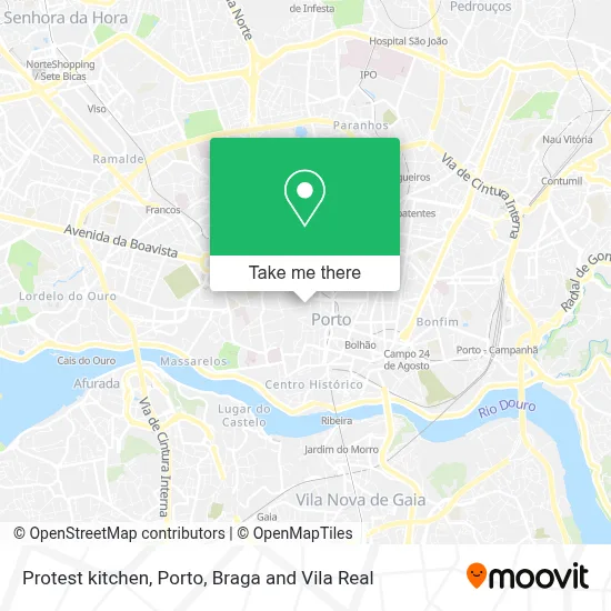 Protest kitchen map