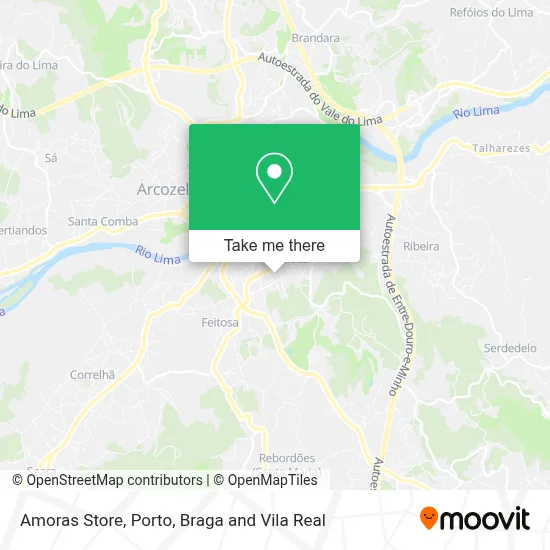 Amoras Store map
