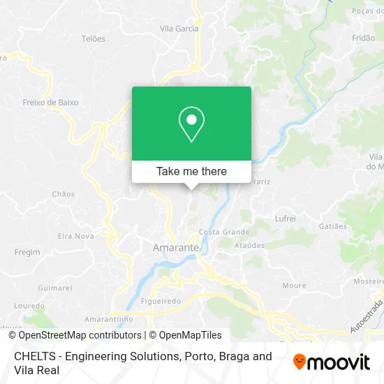 CHELTS - Engineering Solutions map