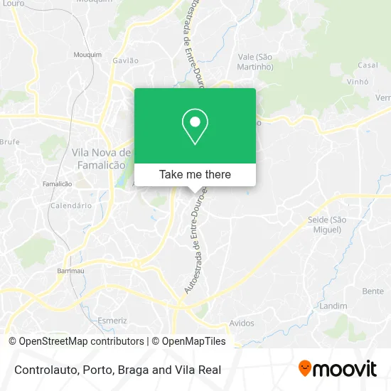 Controlauto map