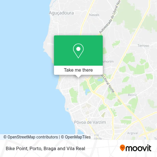 Bike Point map