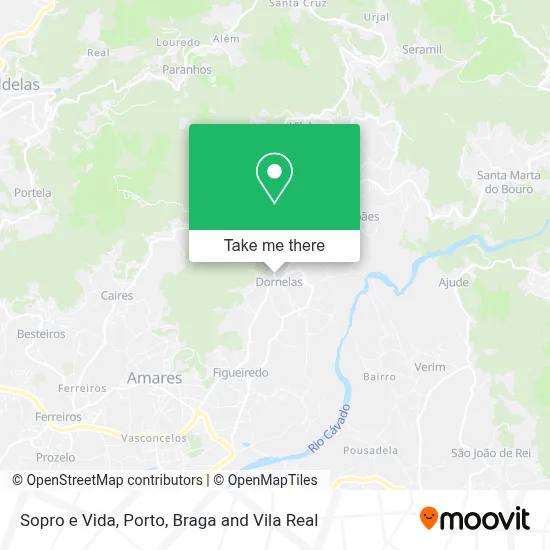 Sopro e Vida map
