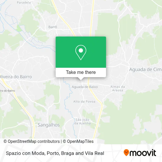 Spazio con Moda map