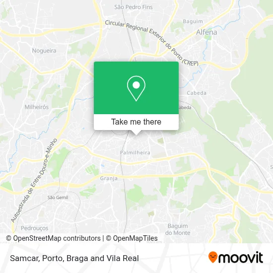 Samcar map