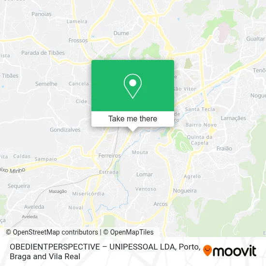 OBEDIENTPERSPECTIVE – UNIPESSOAL LDA map