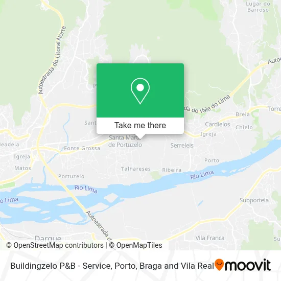 Buildingzelo P&B - Service map