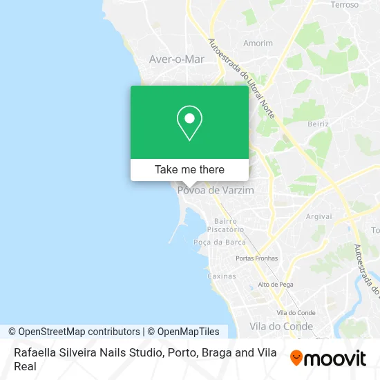 Rafaella Silveira Nails Studio map