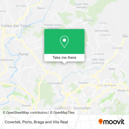 Covertek map
