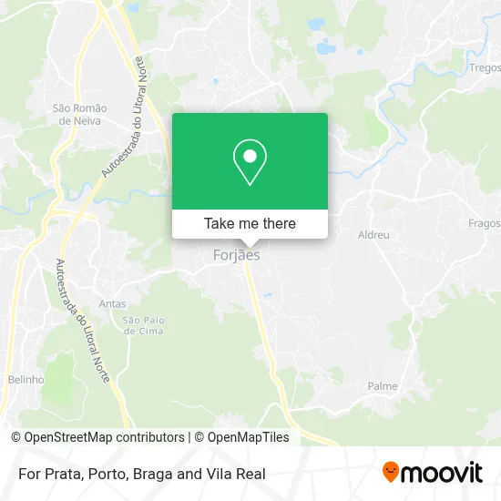 For Prata map