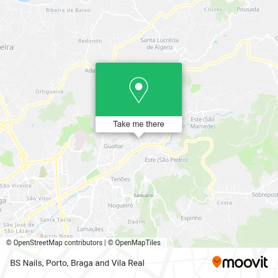 BS Nails map