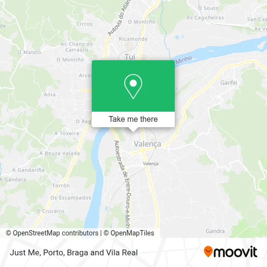 Just Me map
