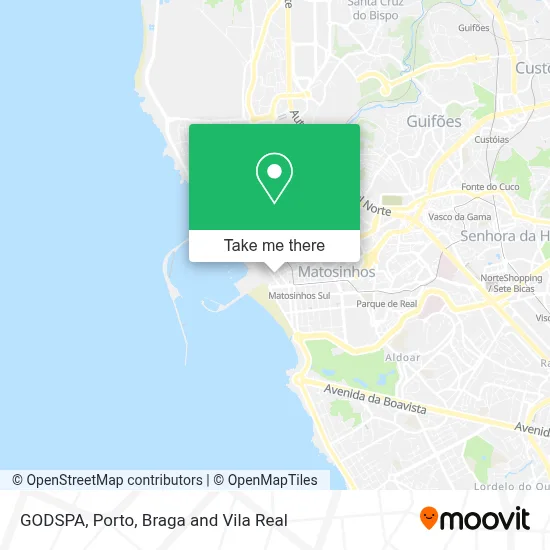 GODSPA map