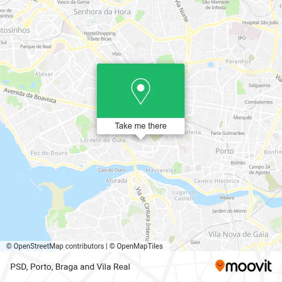 PSD map
