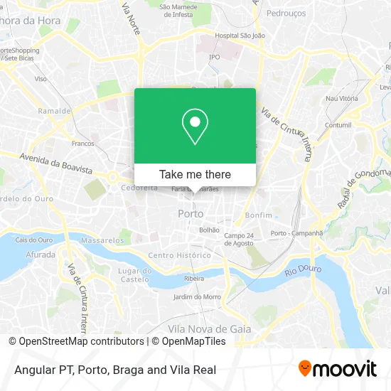 Angular PT map