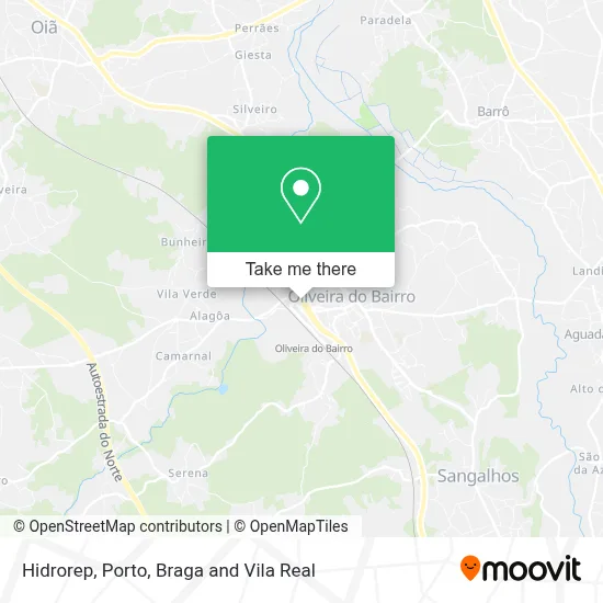 Hidrorep map